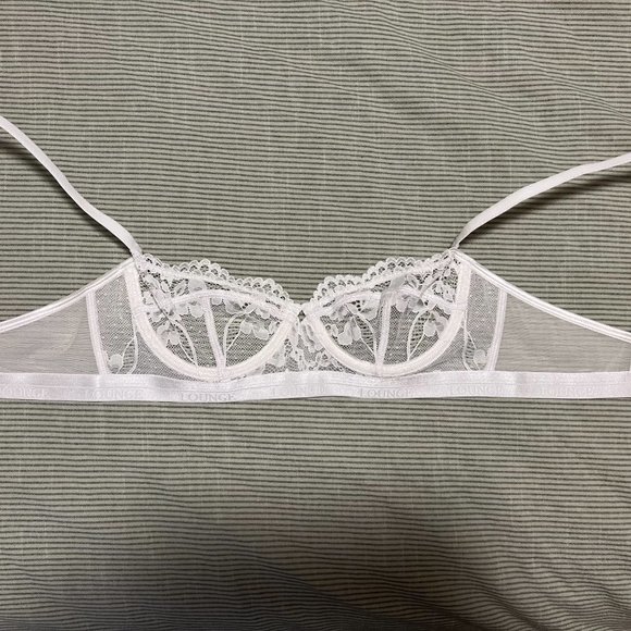 LOUNGE Blossom Balcony Bra - Size 34 / B - Picture 2 of 4